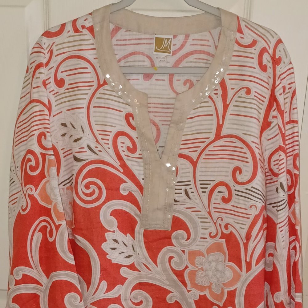 JM LINEN BLOUSE